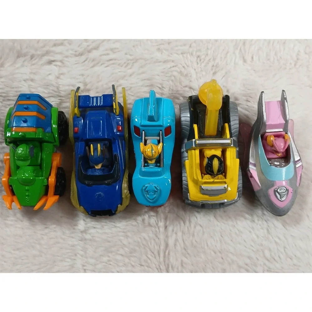 Paw Patrol True‎ Metal lot diecast Cars flames Marshall Chase